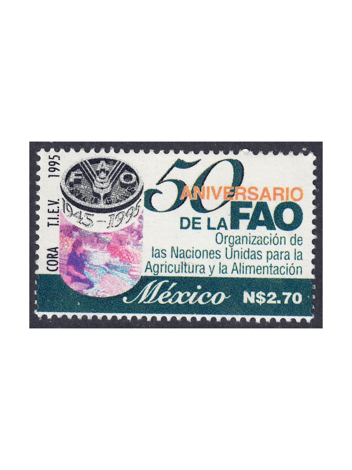 MEXICO 1995 FAO Anniversary MNH**