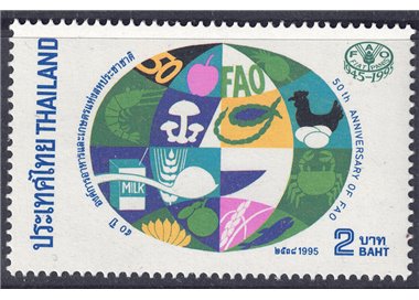 THAILANDIA 1995 Anniversario FAO MNH**