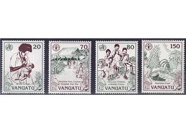 VANUATU 1992 Giornata dell'alimentazione 4v MNH**