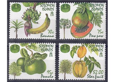SOLOMON 1995 Anniversary FAO 4v MNH**