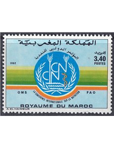 MOROCCO 1992 Conference on Nutrition MNH**