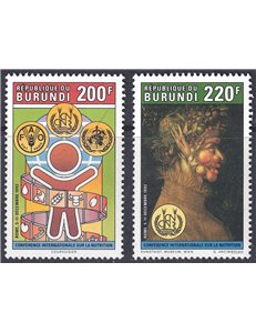 BURUNDI 1992 Nutrition Conference 2nd MNH**