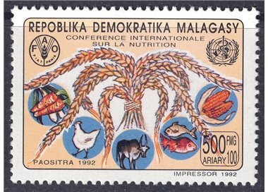 MADAGASCAR 1992 Conferenza sulla Nutrizione MNH**