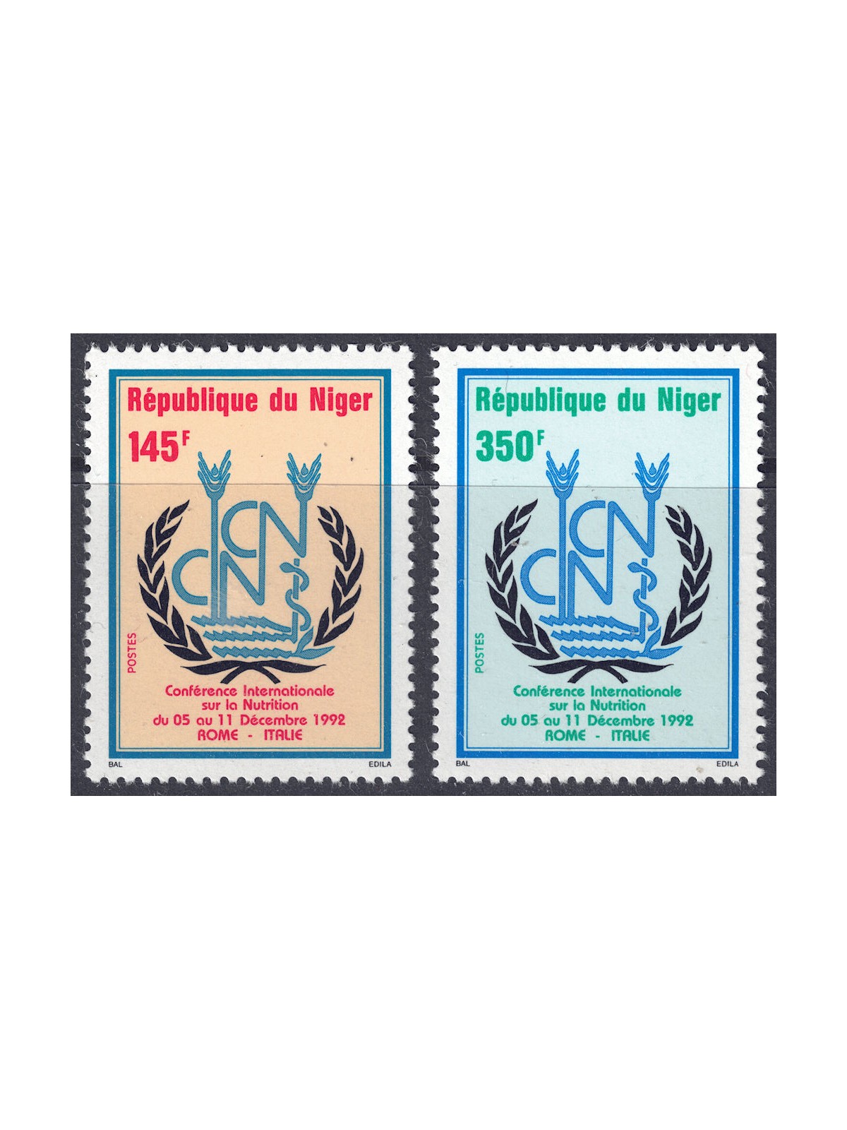 NIGER 1992 Nutrition Conference 2nd MNH**