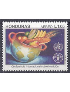 HONDURAS 1992 Conferenza sulla Nutrizione MNH**