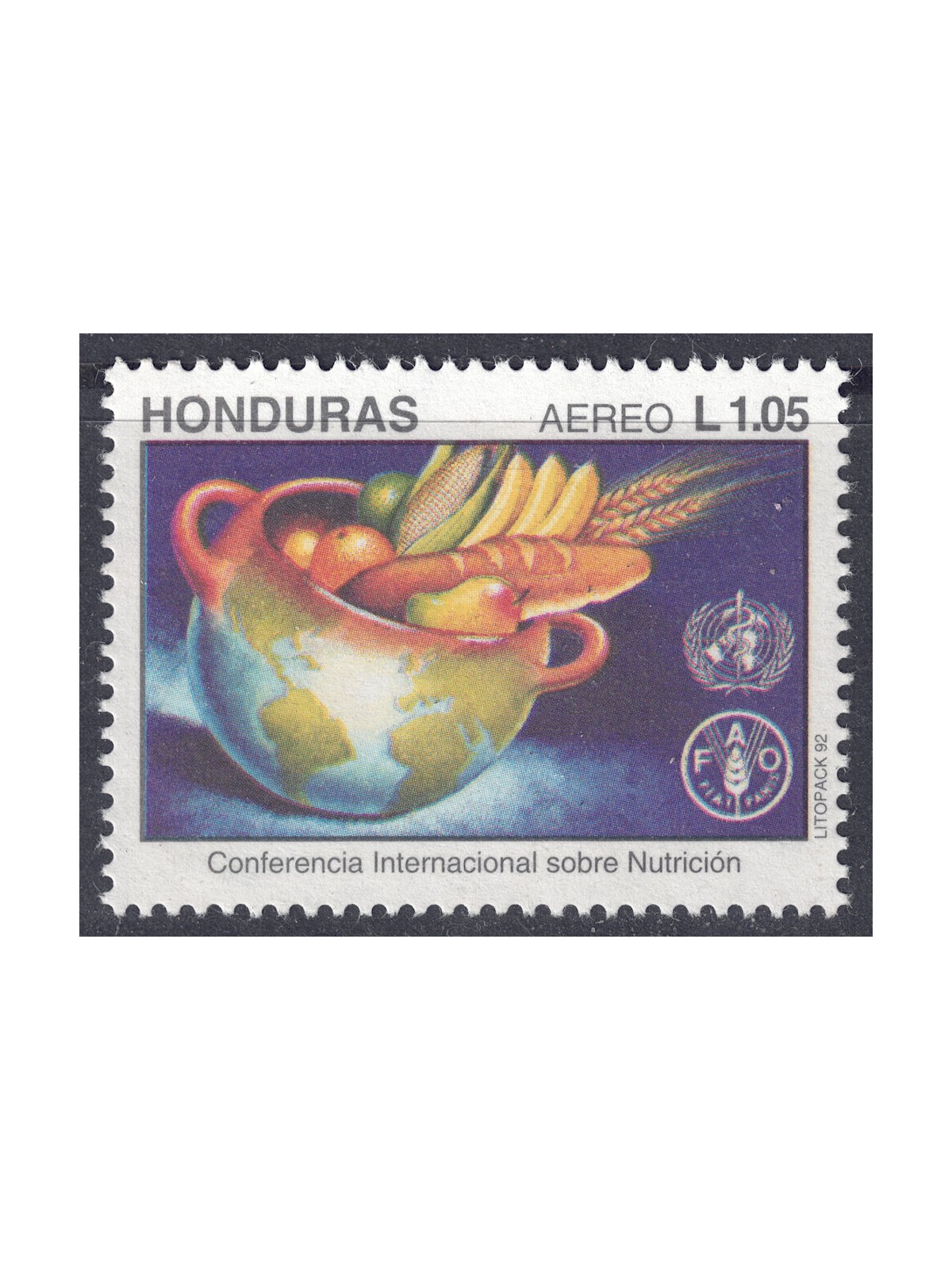 HONDURAS 1992 Nutrition Conference MNH**