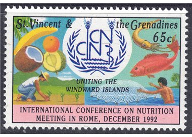 ST. VINCENT 1992 MNH Nutrition Conference**