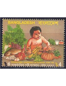 BANGLADESH 1992 Conferenza sulla Nutrizione MNH**