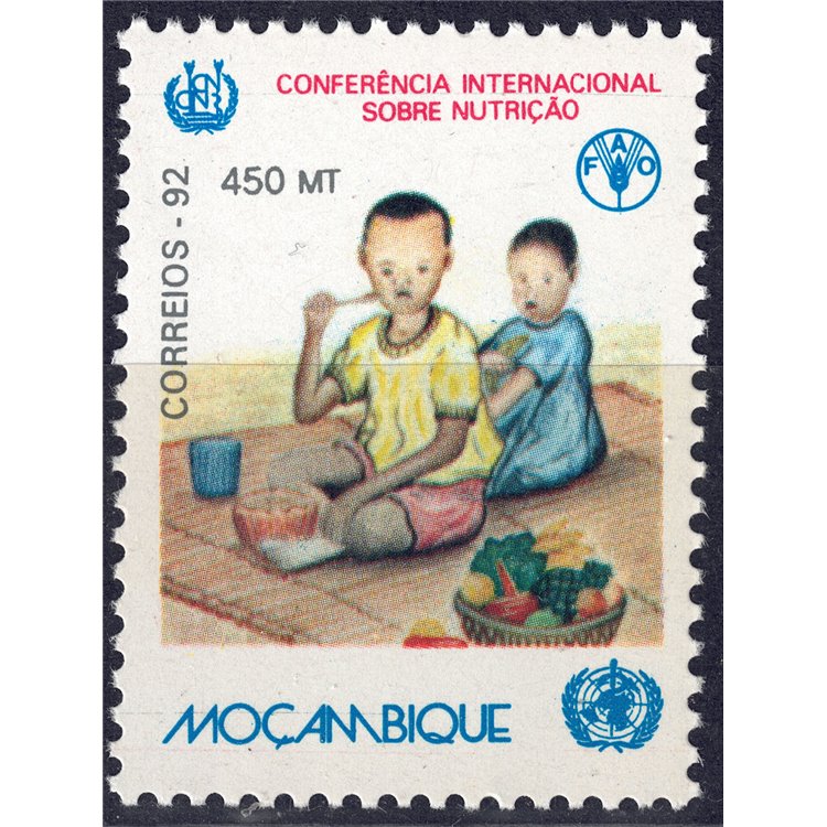 MOZAMBIQUE 1992 Conference on Nutrition MNH**