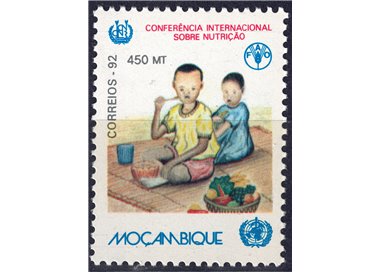 MOZAMBIQUE 1992 Conference on Nutrition MNH**