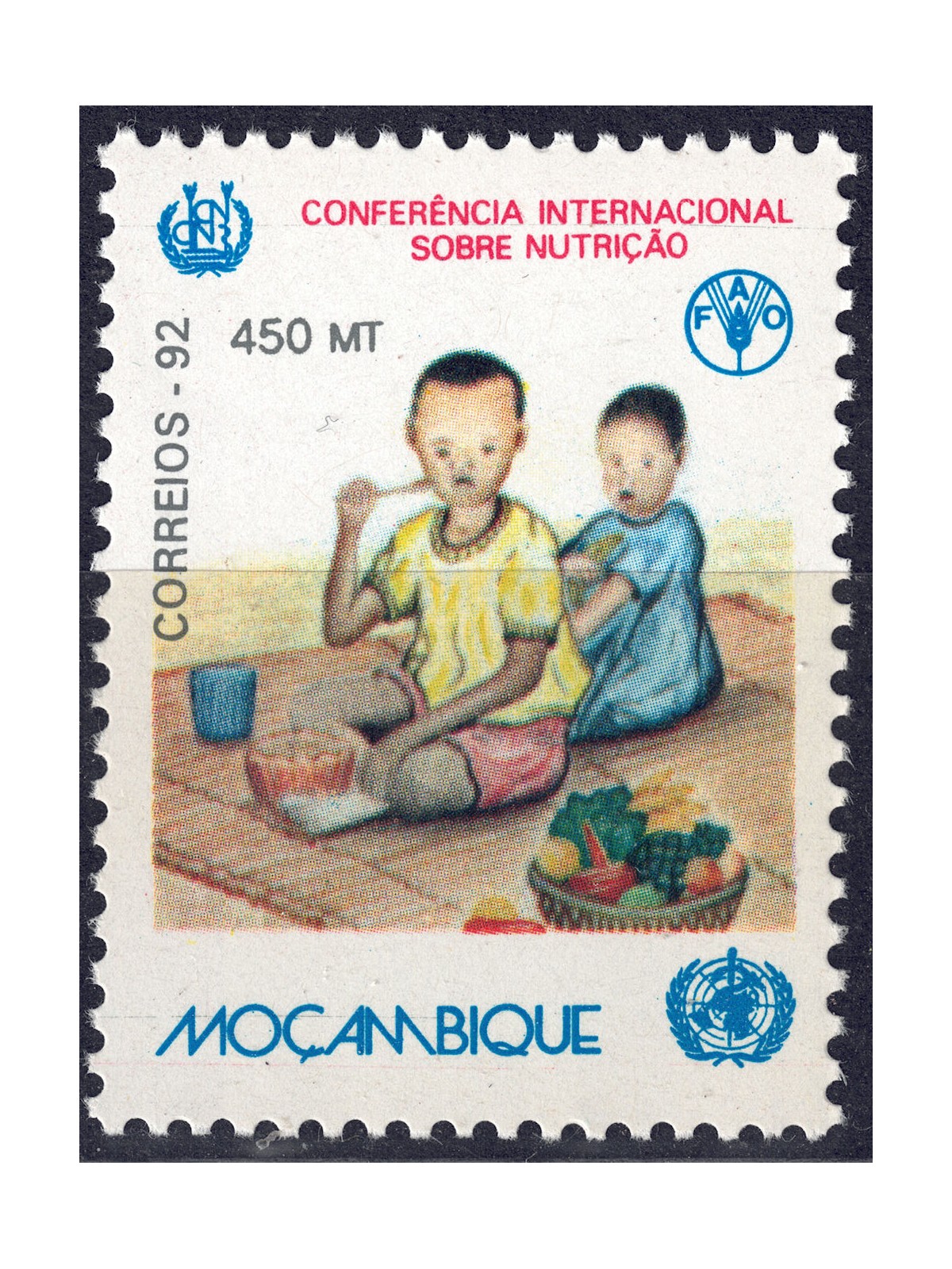 MOZAMBICO 1992 Conferenza sulla Nutrizione MNH**