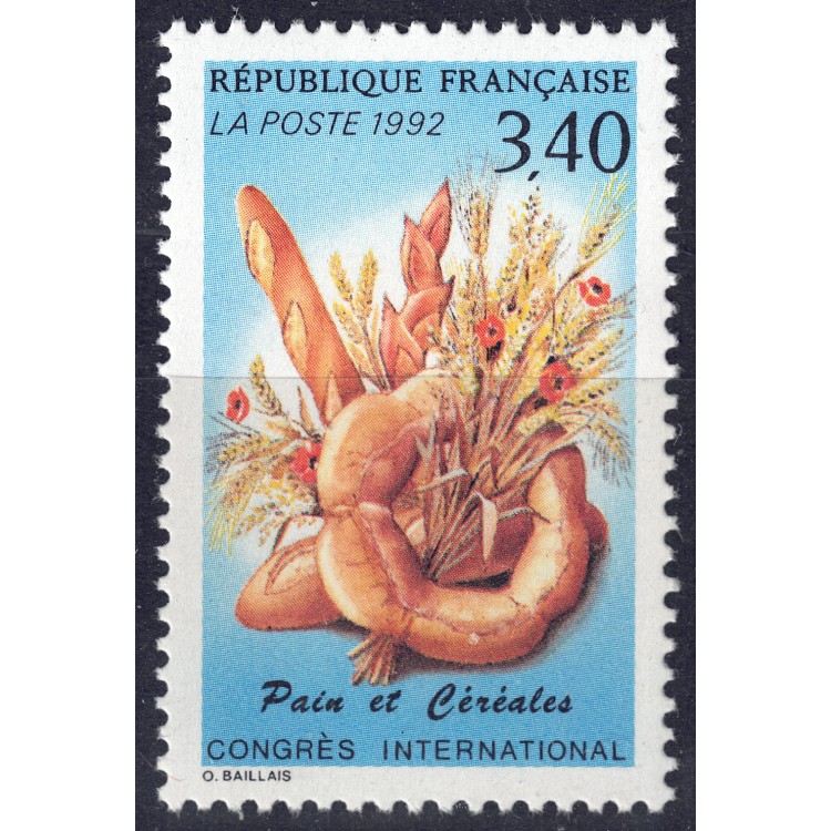 FRANCIA 1992 Cereali e Pane MNH**