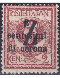 TRENTINO (BZ3) 1918-19 Trento and Trieste (overprint Z) MNH** ©
