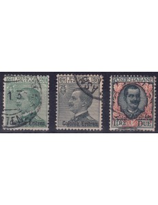 ERITREA 1925 Serie ordinaria 3v us ©