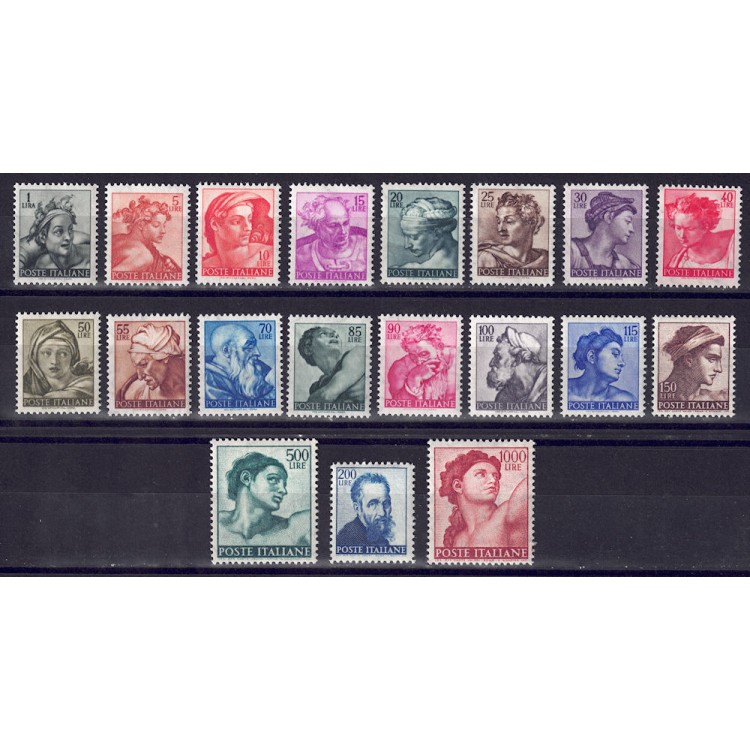 ITALY 1961 Michelangiolesca 19v MH*