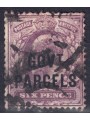 GREAT BRITAIN 1902-03 Service (GOV. T PARCELS) 6p violet us