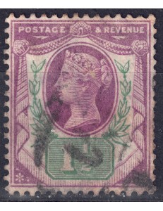 GREAT BRITAIN 1887-900 Queen Victoria's Jubilee (1½ violet) us