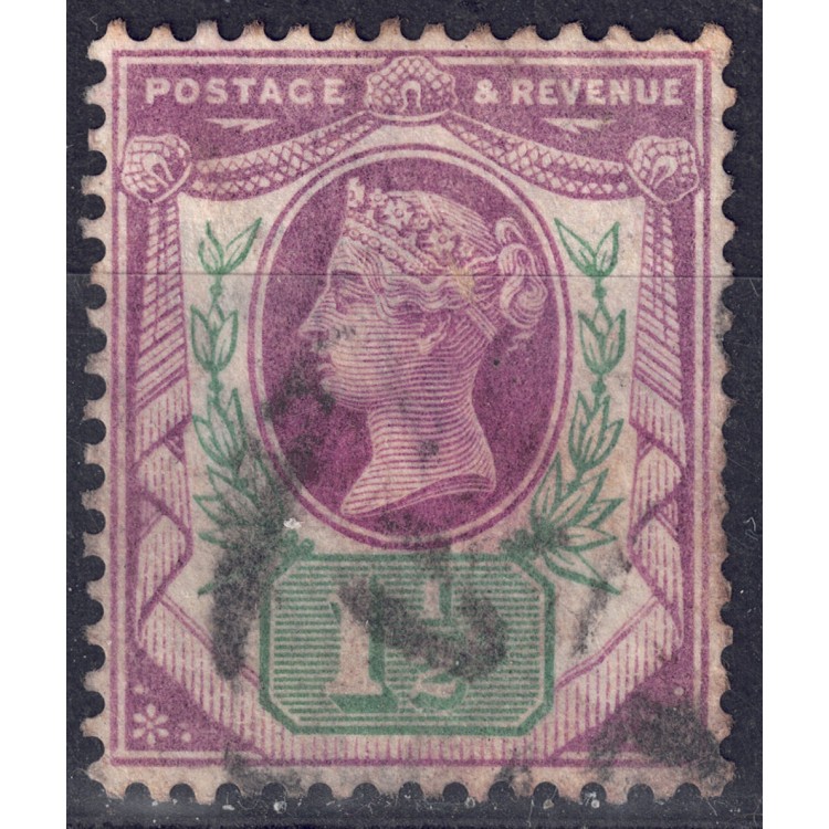 GREAT BRITAIN 1887-900 Queen Victoria's Jubilee (1½ violet) us
