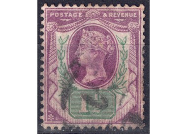 GREAT BRITAIN 1887-900 Queen Victoria's Jubilee (1½ violet) us
