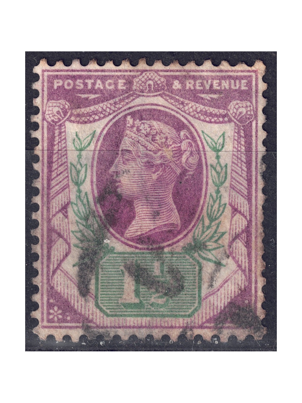 GREAT BRITAIN 1887-900 Queen Victoria's Jubilee (1½ violet) us