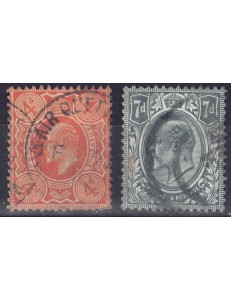 GREAT BRITAIN 1909-10 King Edward VII 2nd us