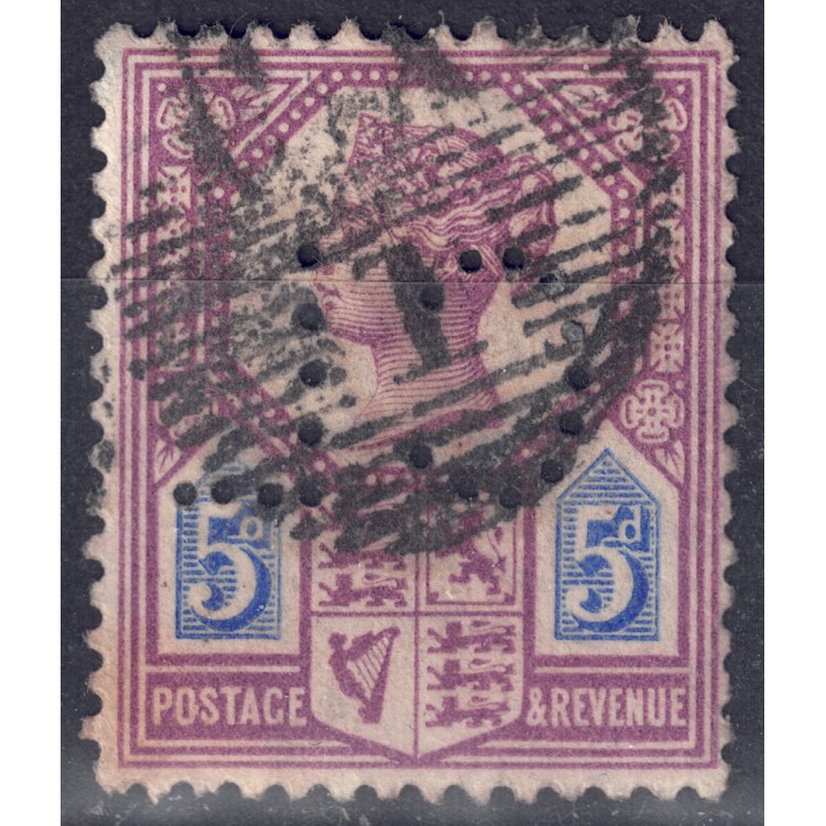 GREAT BRITAIN 1887-900 Queen Victoria's Jubilee (5p violet) us