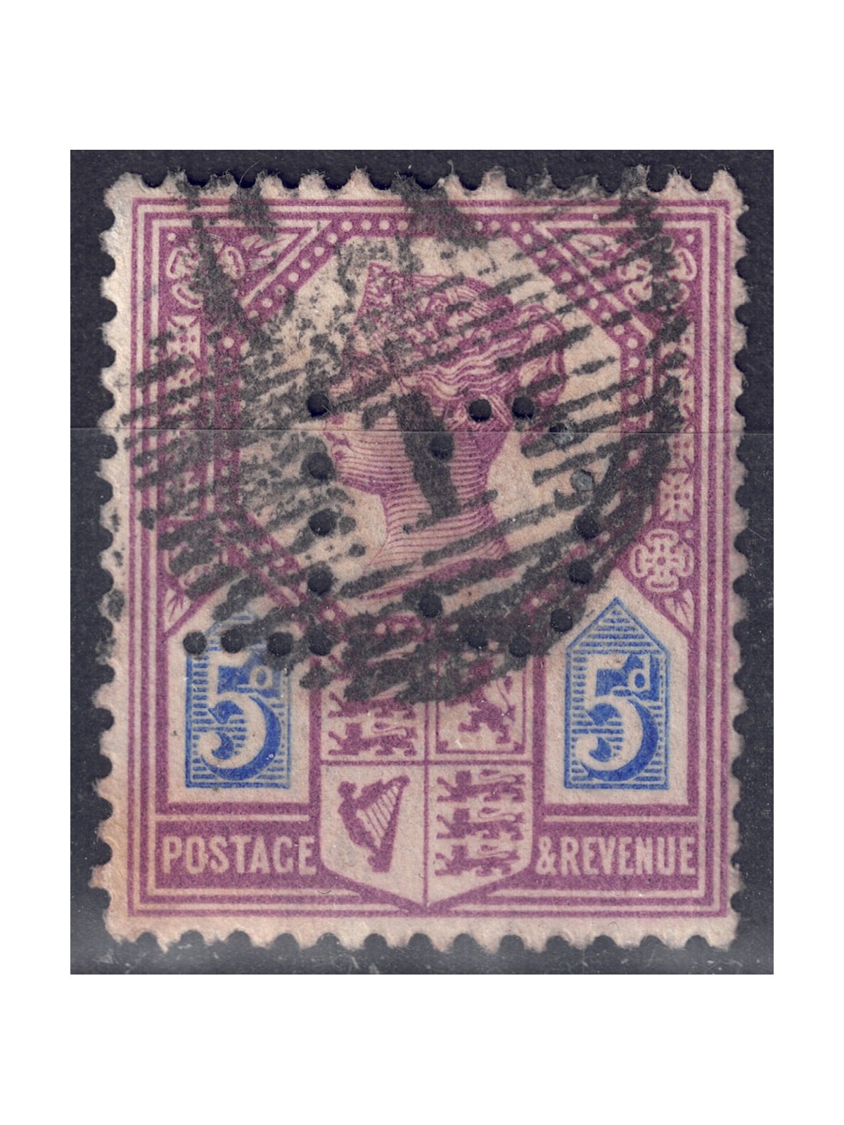 GREAT BRITAIN 1887-900 Queen Victoria's Jubilee (5p violet) us