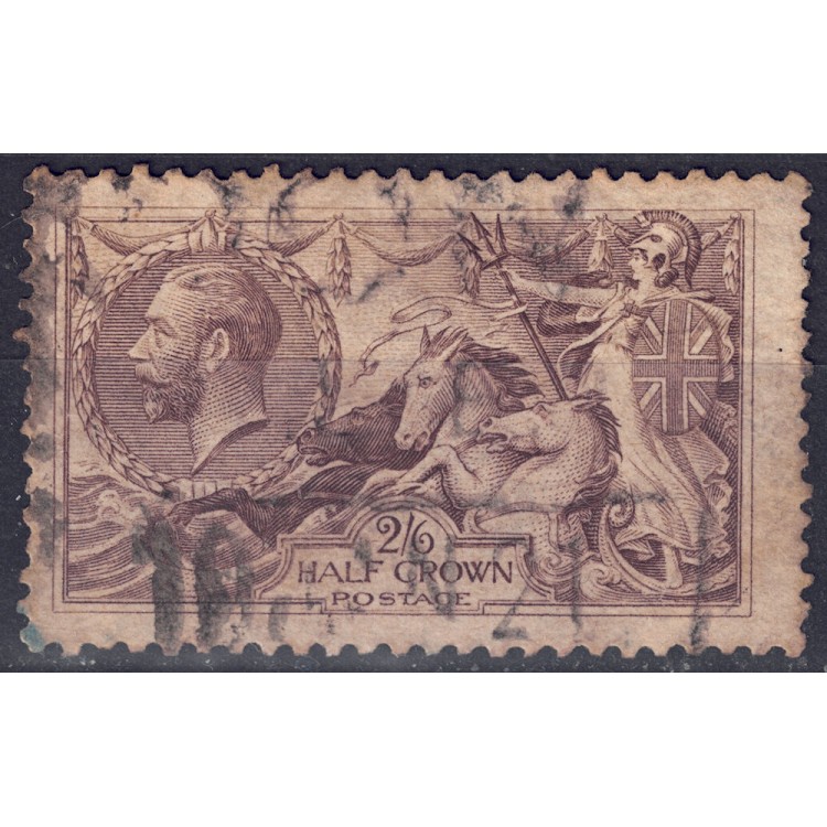 GREAT BRITAIN 1913 Allegories (Waterlow Bros) 2/6 sepia brown us