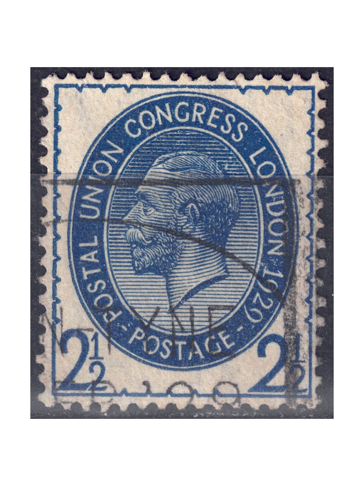 GRAN BRETAGNA 1929 Congresso Upu (2½ azzurro) us