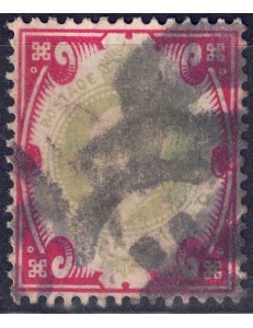 GREAT BRITAIN 1902 King Edward VII (1s red and green) us