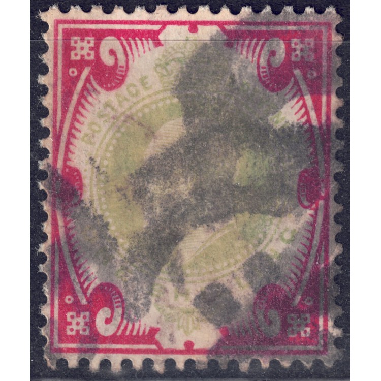 GREAT BRITAIN 1902 King Edward VII (1s red and green) us