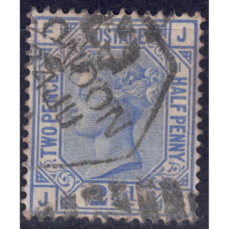 GREAT BRITAIN 1880-81 Queen Victoria (2½p blue) us