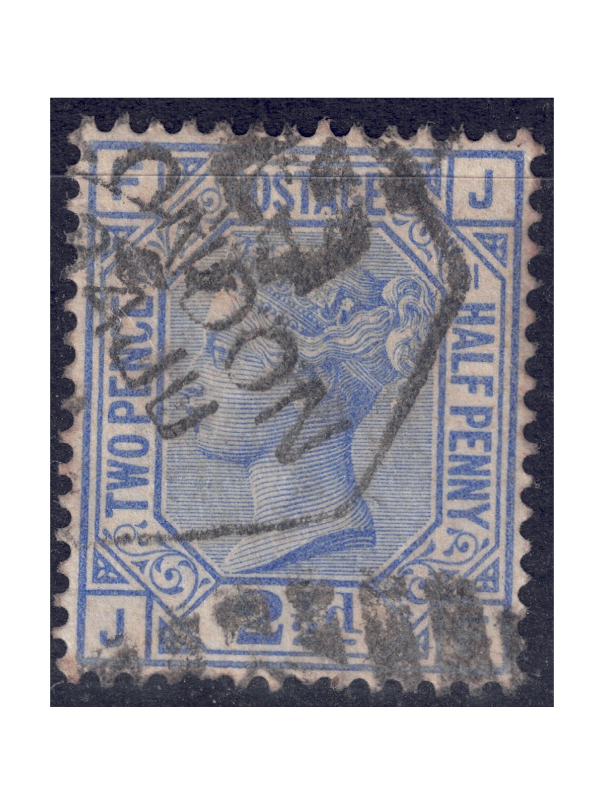 GREAT BRITAIN 1880-81 Queen Victoria (2½p blue) us