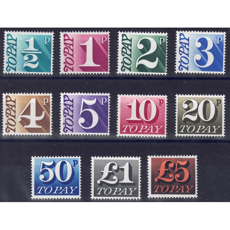 GREAT BRITAIN 1970 Postage Due 10v MNH**