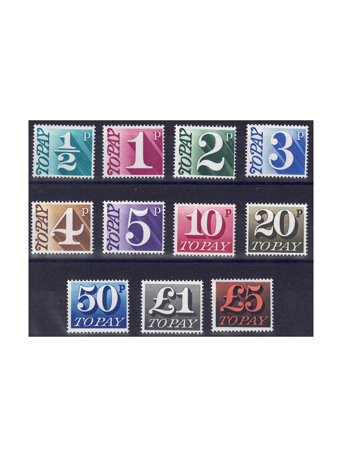 GREAT BRITAIN 1970 Postage Due 10v MNH**