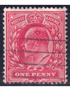 GREAT BRITAIN 1911 King Edward VII (1p red) us