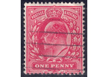 GREAT BRITAIN 1911 King Edward VII (1p red) us
