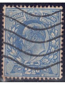GREAT BRITAIN 1911 King Edward VII (2½p blue) us