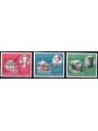 PARAGUAY 1967 Celebrities (airmail essays imperf.) 3v MNH**