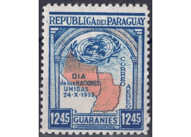 PARAGUAY 1959 United Nations Day MNH**