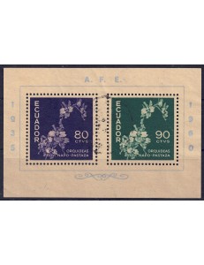 ECUADOR 1960 Philatelic Association s/s us