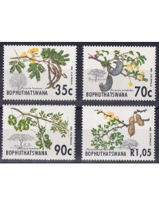BOPHUTHATSWANA 1992 Flora (acacias) 4v MNH**
