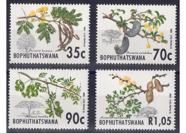 BOPHUTHATSWANA 1992 Flora (acacie) 4v MNH**