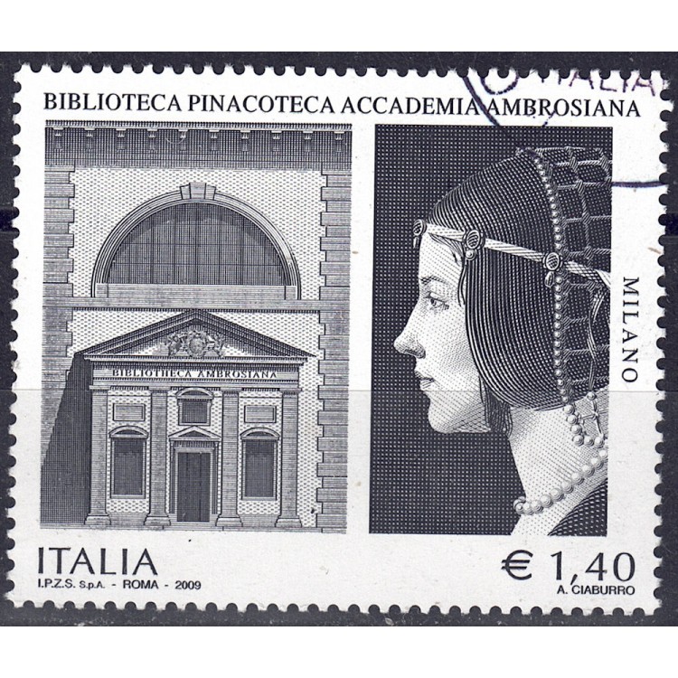 ITALY 2009 Ambrosiana Library us