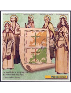 ITALIA 2009 Santi Patroni d'Europa BF us
