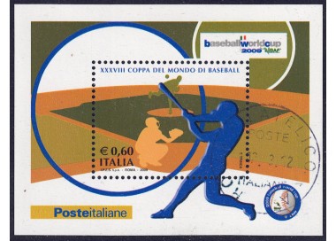 ITALY 2009 Baseball s/s us
