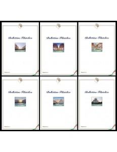 ITALY 2021 Italy restarts 6 Philatelic Bulletins