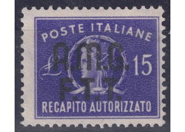 TRIESTE A 1949 Authorized delivery MNH**