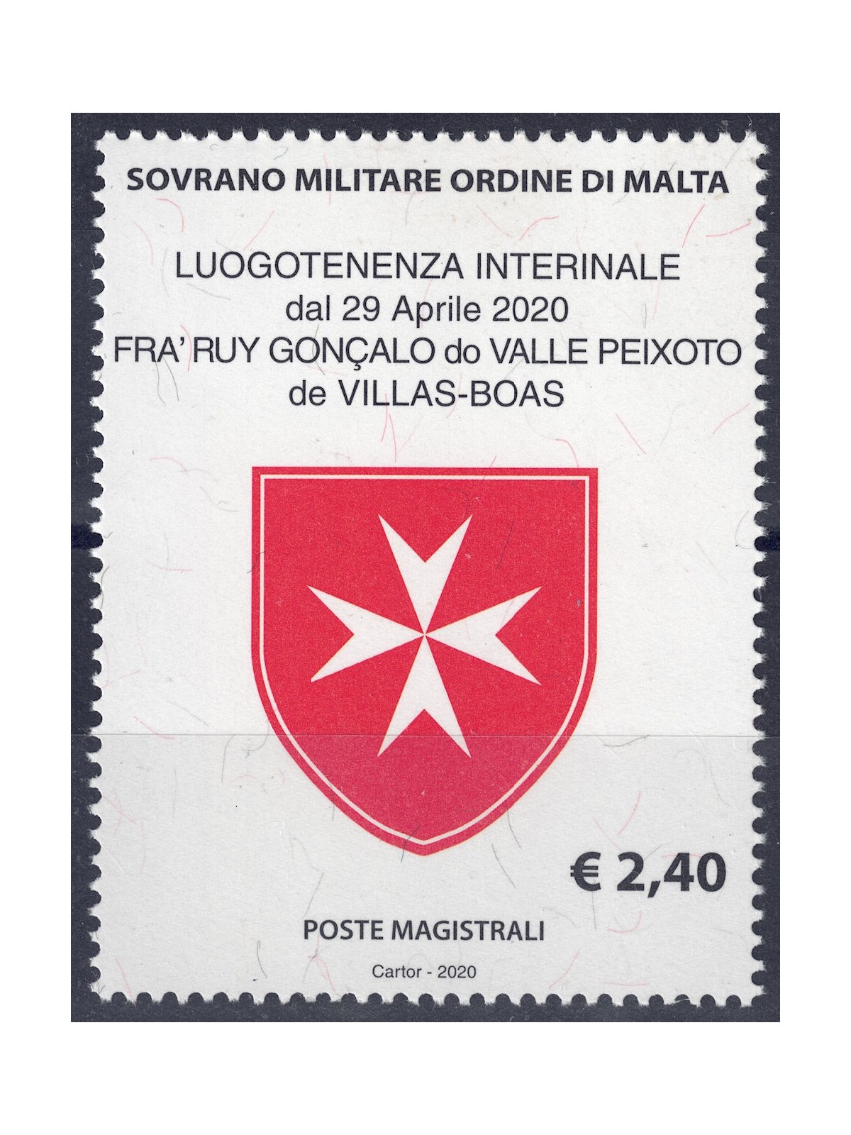 SMOM 2020 Luogotenenza interinale MNH**