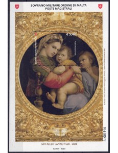 SMOM 2020 Raffaello Sanzio BF MNH**